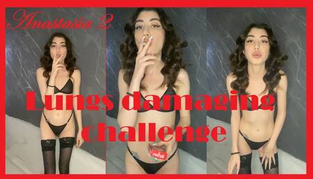 Lungs damaging challenge