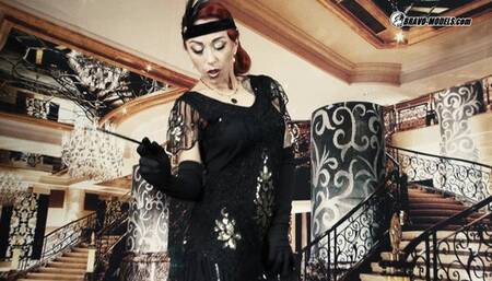 408 Anne Wild redhair model cosplay shoot