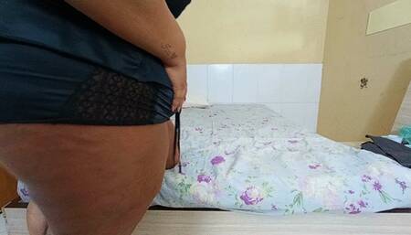 POV Farting BBW brunette, by BBW Isadora, (cam by Manu) FULL HD