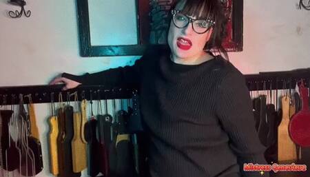 SpanksGiving Spanking and Paddling POV! (MP4)