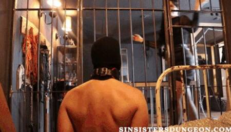 Prisoners meal: shoes as main course and spit for dessert (Maya Sin, Healah Sin & Liara Sin) [720p]