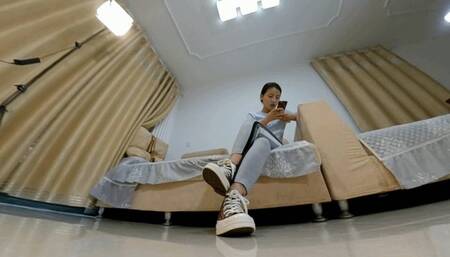 Converse sneakers humiliate slaves vr