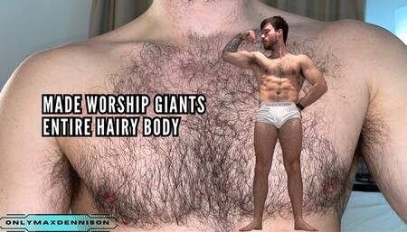 Made worship giants entire hairy body