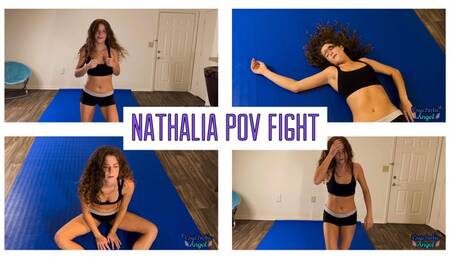 POV fight with Nathalia