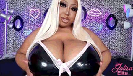 Plump and Shiny Bimbo Lips and Tits