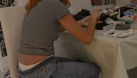 Policewoman Wedgie Humiliation