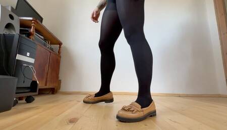 vintage leather loafers mov