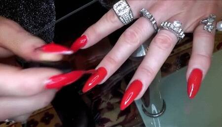 paint my fingernails in extremely ankle boots - full clip - (1280x720*wmv)