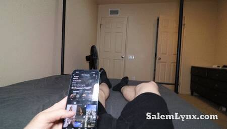 Step Bro and Step Sis Have some Fun Blow Job POV Massive Cum Shot