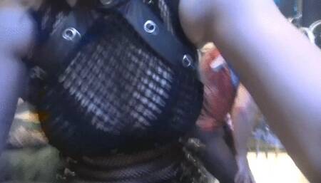 kinky sissy training deeptroath and anal and whorship high heel