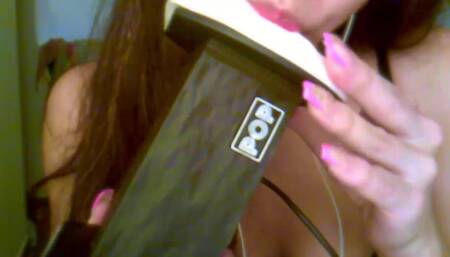 Bella Rose ASMR Ear Licking & Lotion Massage Video