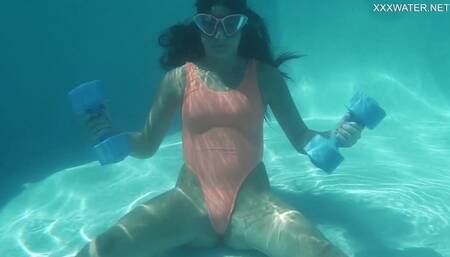 Nice-looking nymph - flexible action - Underwater Show