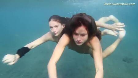 Underwater Show featuring girlfriend's shower babe trailer