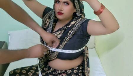 Hindi audio: Tailor warms up cow-dweller's sister-in-law