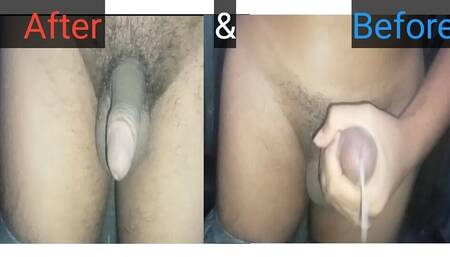 The small penis the sperm comes out