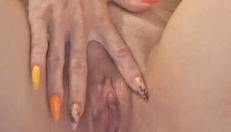 I Love Playing with My Wet Small Pussyhole