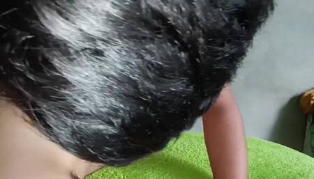 Quickly Suck My Cock Before My Wife Comes, but First I'll Cum in Your Mouth