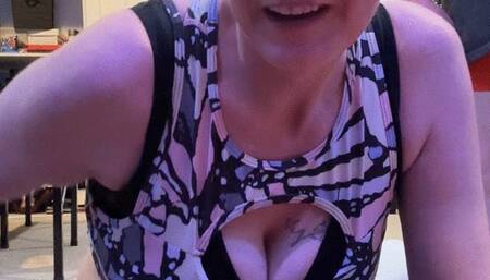 FemDom fitness: Core workout