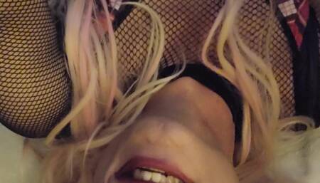 Sissy Crossdresser Plays by Herself