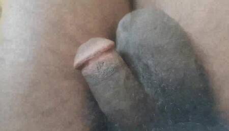 Masturbating My Hairy Cock Till Cumshot