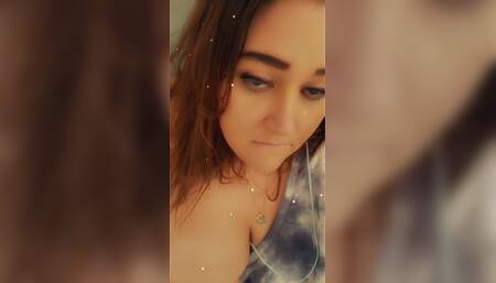 Slutty SSBBW Playing with Tits