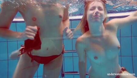 Classy Marusia and Melisa's young (18+) action