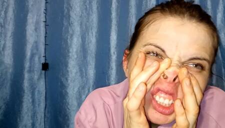 Trying to fix your face