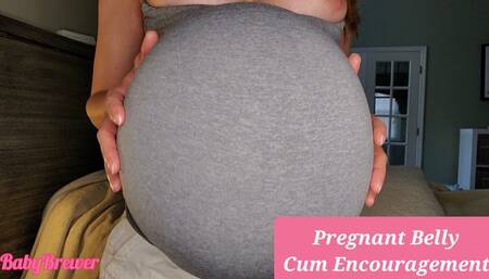 Pregnant Belly Cum Encouragement - Impregnated Your Best Friend's stepMom!