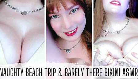 Naughty Beach Trip and Barely-There Bikini (ASMR)