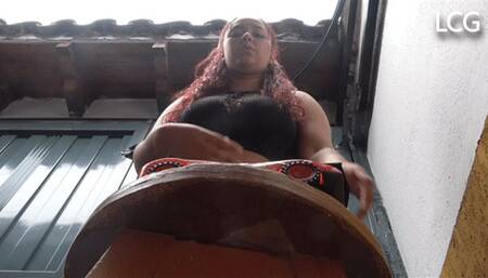 Karin Destroys Red Car In Parking