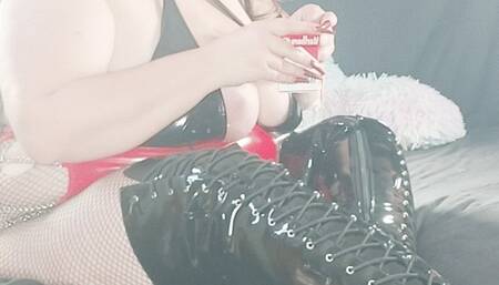 Chainsmoking Marbloro Reds in PVC