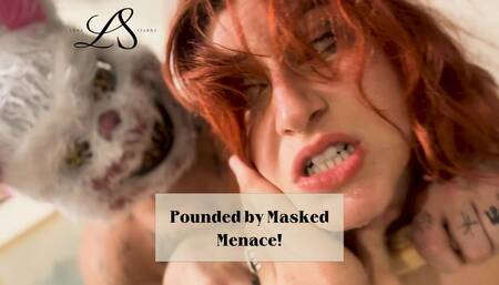 Teen Pounded by Masked Madman whilst BF watches