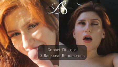 POV Pitstop turns into Sensual Blowjob and Fucking