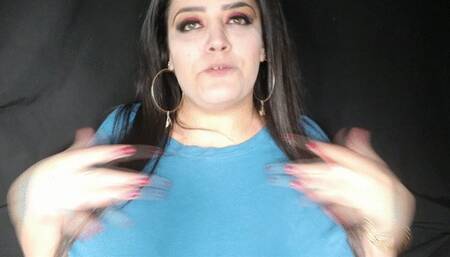 Huge Boobs in Street Clothes