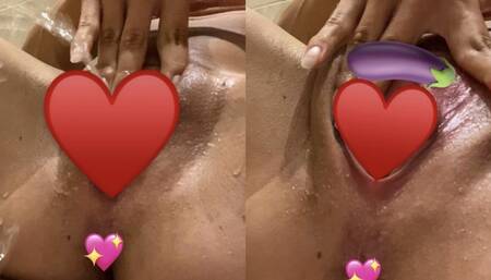 SQUIRTING - My Best Squirt EVER! - Big Clit - Tight Pink Pussy - Stream