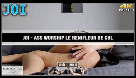 JOI - Ass worship le renifleur de cul 4K