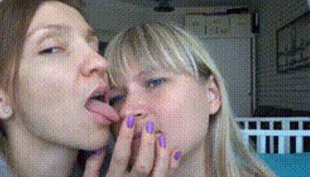 she sucks my nose very passionately 3FLp