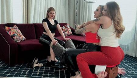 Three Taps with Alexandria & Amy May (Ft. Princess Alexandria & Goddess Amy May)