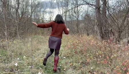 one boot hopping, stuck mp4 720