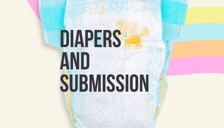 Sadistic Stepmommy Diaper Training for Diaper Slaves, Sissies, and Adult Babies, Diapers and Submission - ABDL, Erotic MP4 Spiral Mesmerizing Video
