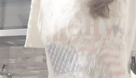 Yawning & Stretching Big Mouth Tease Custom