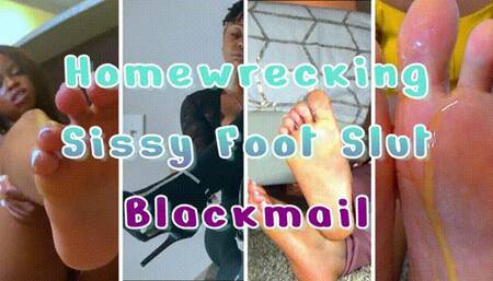 Home Wrecking This Sissy Foot Bitch