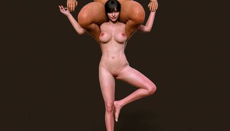 Heavy on her shoulders