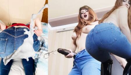 Stroke and cum on your girlfriend ass BBC cuckold