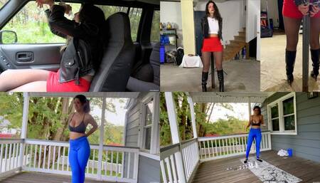 Begging For The Bathroom & Exercising With A Full Bladder (WMV 1080p) - Jasmine St James
