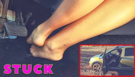 TANYA JULIA HARD STUCK HIGH HEELS NYLON FEET_3 (full video 20 min)