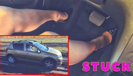 TANYA JULIA HARD STUCK HIGH HEELS NYLON FEET_1 (full video 20 min)