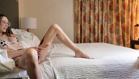 Milkin' Out Every Drop Of Angel Ann (Deepthroat Strap-On)