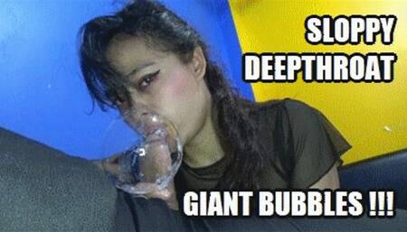 DEEP THROAT SPIT FETISH 231130H4 SARAI THROAT FUCKING HUGE GIANT SALIVA BUBBLES SLOPPY DEEPTHROAT + FREE SHOW SD MP4