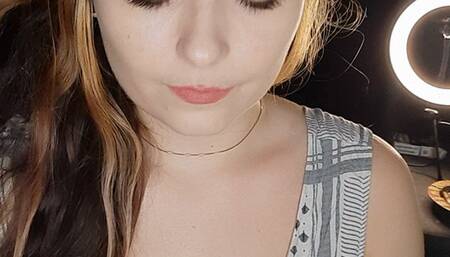 Closeup smoking French inhales